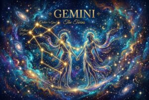Gemini zodiac symbol with May 14 2026 date displayed for daily horoscope reading.