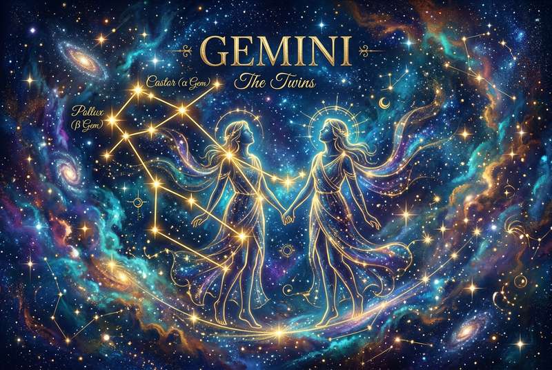 Gemini zodiac symbol with May 14 2026 date displayed for daily horoscope reading.