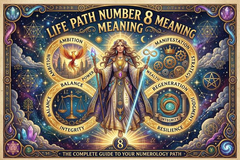 Life Path Number 8 Meaning: Complete Guide to Your Numerology Path