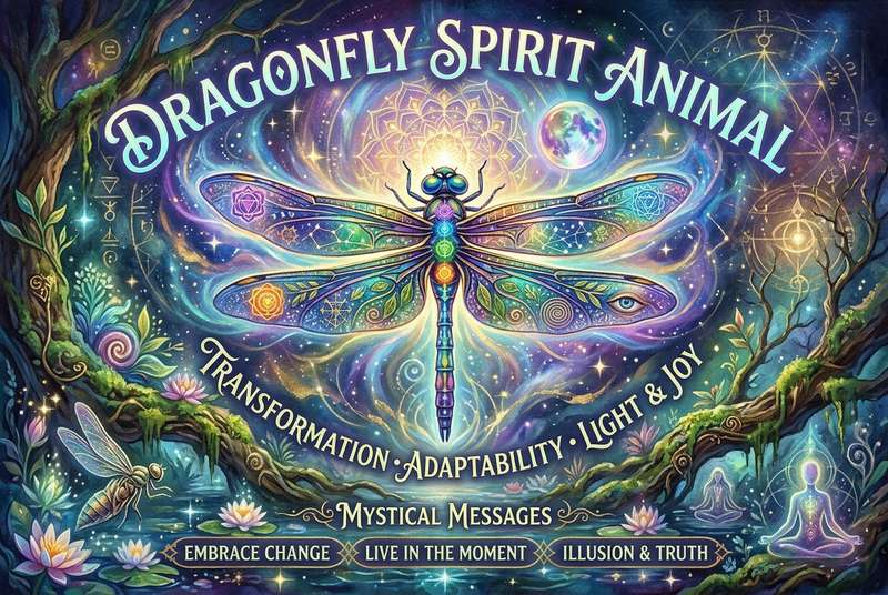 Dragonfly Spirit Animal: Spirit Animal Meaning, Symbolism & Messages