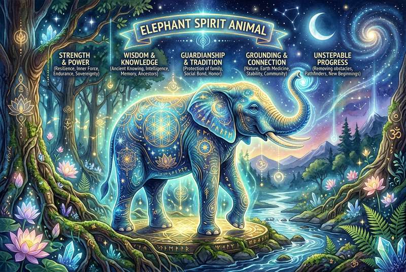 Elephant Spirit Animal: Spirit Animal Meaning, Symbolism & Messages