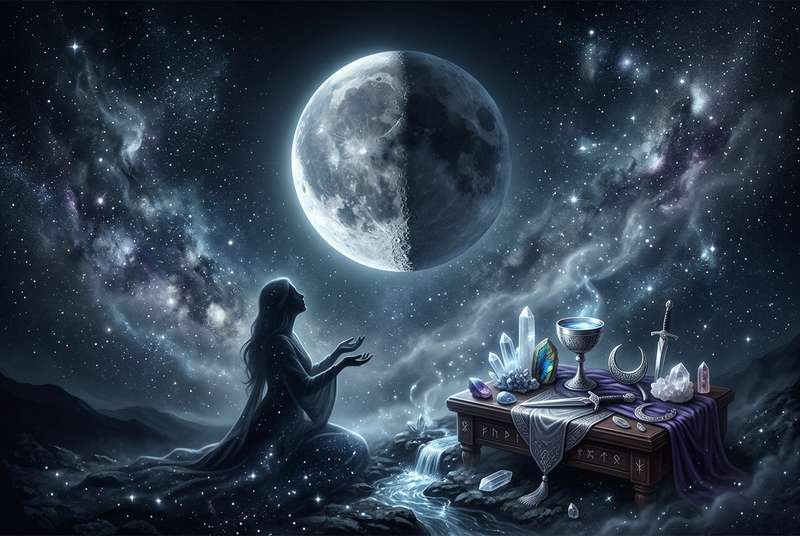 Last Quarter Moon: Meaning, Energy & Sacred Rituals