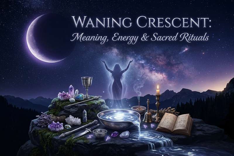 Waning Crescent: Meaning, Energy & Sacred Rituals