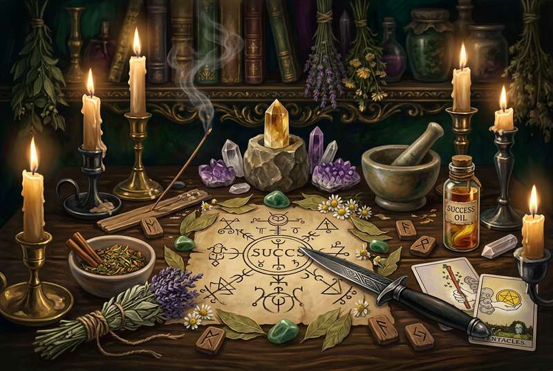 Success Spell: Complete Spell Guide, Materials & Ritual Steps