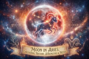 Moon in Aries: Emotional Nature, Strengths & Needs