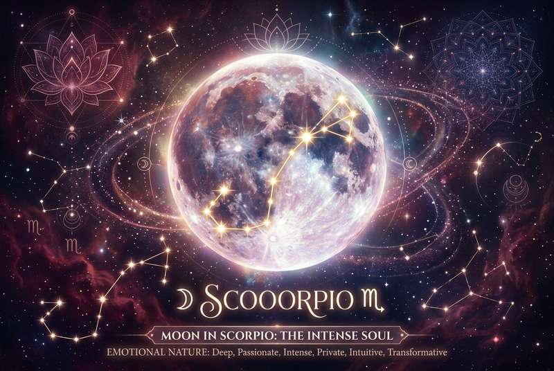 Moon in Scorpio: Emotional Nature, Strengths & Needs