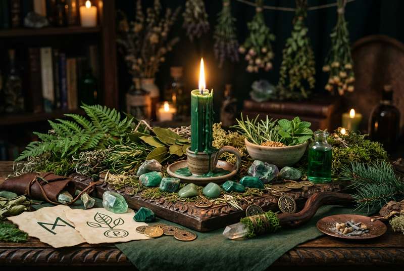 Green Candle Magic: Meaning, Intentions & How to Use It