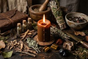 Brown Candle Magic: Meaning, Intentions & How to Use It