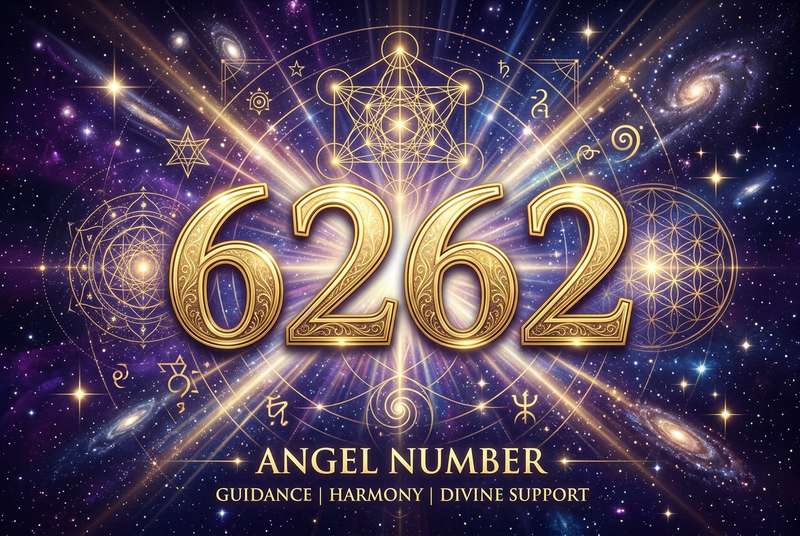 Angel Number 6262: Divine Guidance for Wealth, Responsibility, and Love