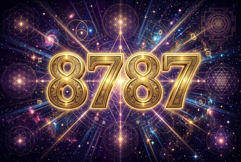 Angel Number 8787: Unlocking Divine Affluence and Spiritual Wealth