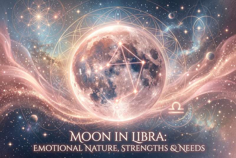 Moon in Libra: Emotional Nature, Strengths & Needs