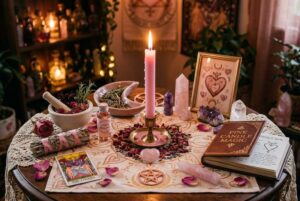 Pink Candle Magic: Meaning, Spells & How to Use It