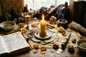 Yellow Candle Magic: Meaning, Intentions & How to Use It