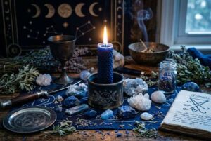 Blue Candle Magic: Meaning, Intentions & How to Use It