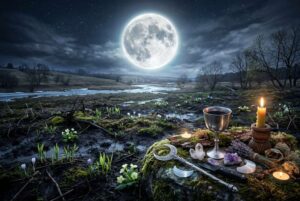 Worm Moon (March): Meaning, Energy & Full Moon Rituals