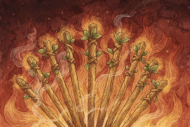 Suit of Wands: Meanings of All 14 Wands Tarot Cards