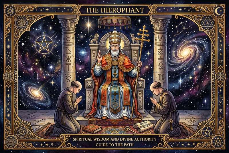The Hierophant Tarot Card Meanings: A Guide to Spiritual Wisdom and Divine Authority