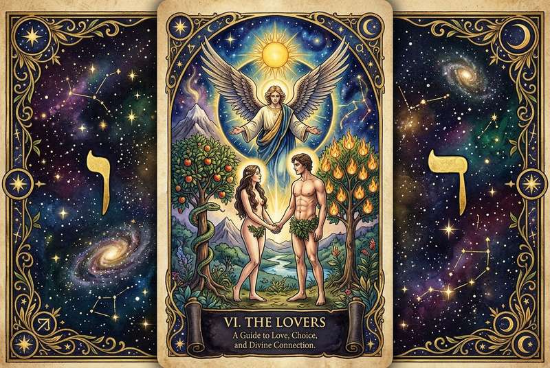 The Lovers Tarot Card Meanings: A Guide to Love, Choice, and Divine Connection