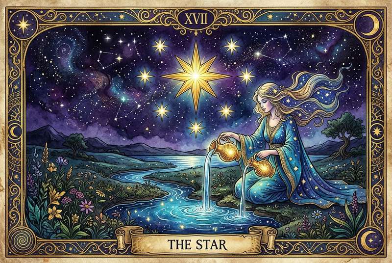 The Star Tarot Card Meanings: Guidance Toward Hope and Divine Purpose