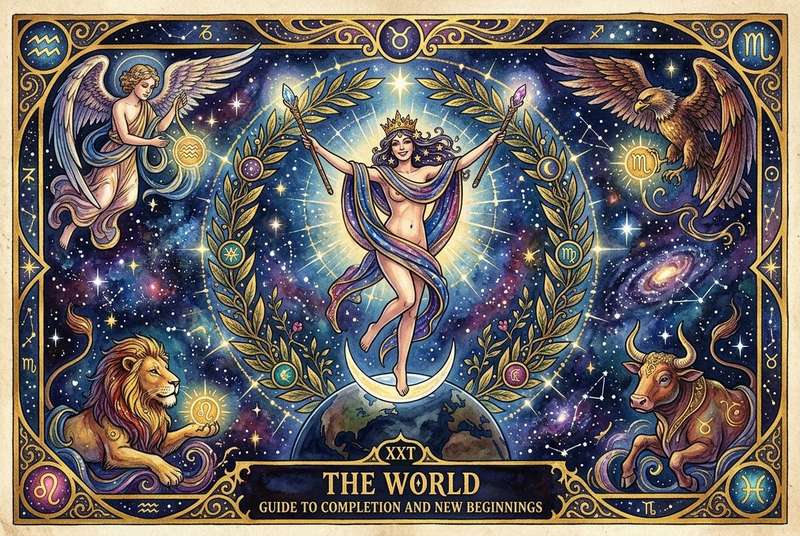 The World Tarot Card Meanings: Your Guide to Completion and New Beginnings