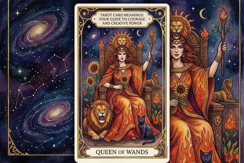 Queen of Wands Tarot Card Meanings: Your Guide to Courage and Creative Power