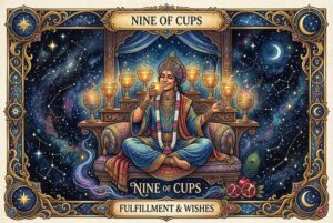 Nine of Cups Tarot Card Meanings: Your Guide to Fulfillment & Wishes