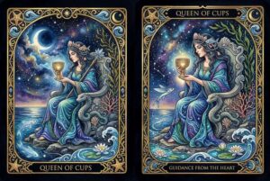 Queen of Cups Tarot Card Meanings: Guidance from the Heart