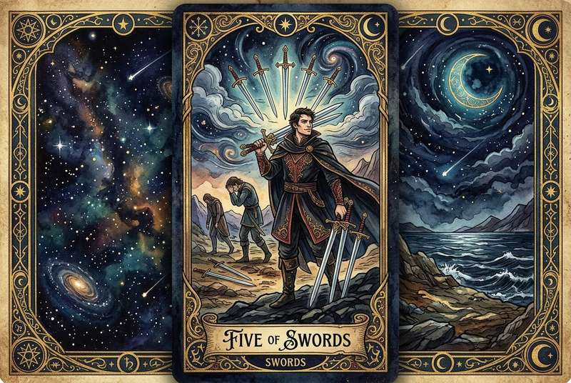 Five of Swords Tarot Card Meanings: A Guide to Conflict and Resolution