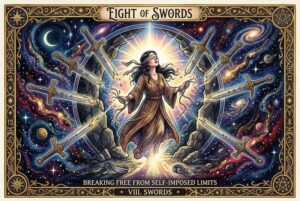 Eight of Swords Tarot Card Meaning: Breaking Free from Self-Imposed Limits