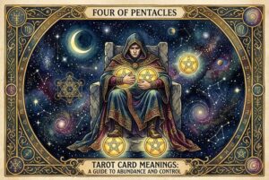 Four of Pentacles Tarot Card Meanings: A Guide to Abundance and Control