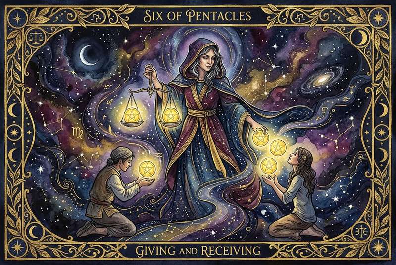 Six of Pentacles Tarot Card Meanings: A Guide to Giving and Receiving