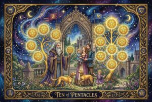 Ten of Pentacles Tarot Card Meanings: Complete Guide to Wealth & Legacy