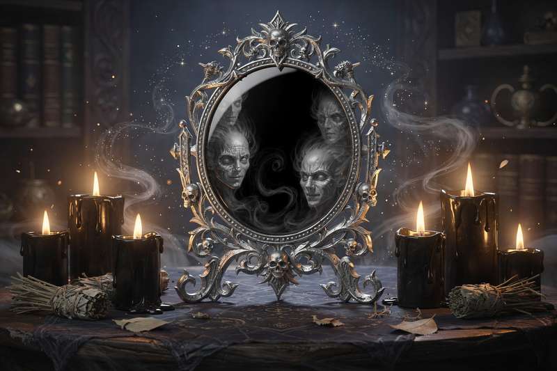 Black Mirror Scrying: How to Use a Scrying Mirror for Divination