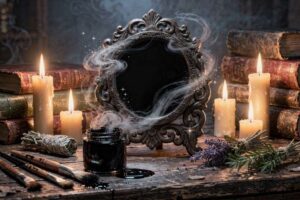 How to Make a Scrying Mirror: DIY Black Mirror Step-by-Step