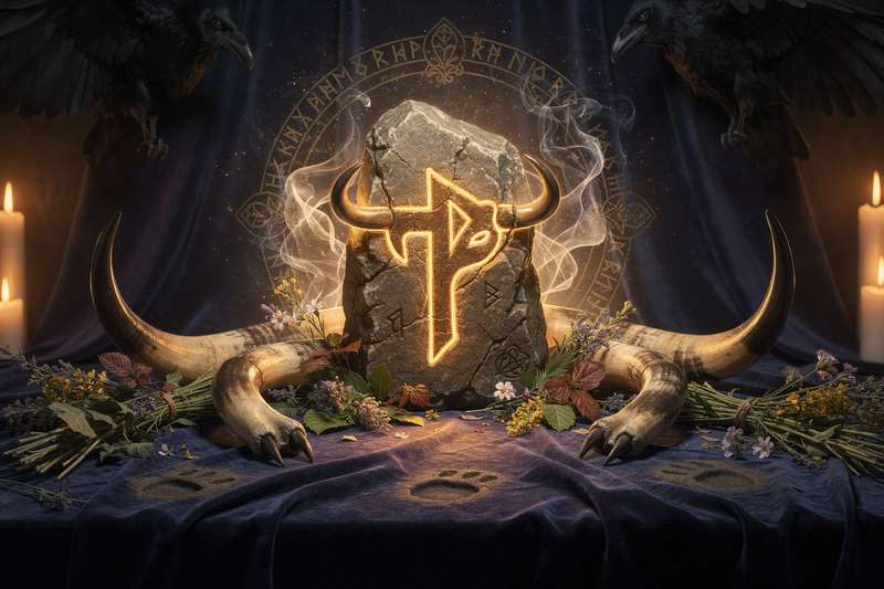 Uruz Rune Meaning: The Wild Ox, Strength, and Vitality