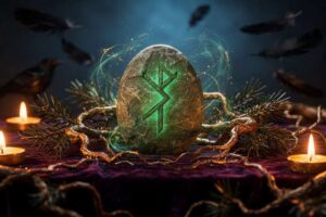 Eihwaz Rune Meaning: The Yew Tree, Endurance, and Death-Rebirth