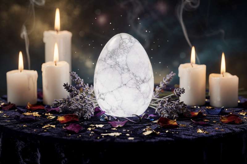 Howlite Meaning: The White Calming Stone of Patience and Peace
