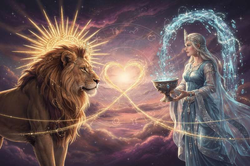 Leo and Aquarius Compatibility: Fire and Air in an Opposite-Sign Romance