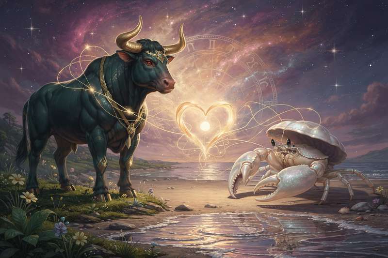 Taurus and Cancer Compatibility: Earth and Water in a Cozy Domestic Bliss