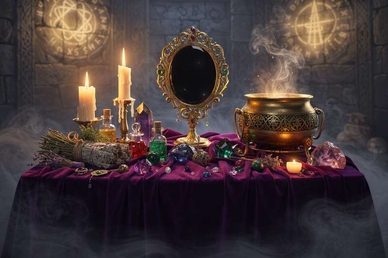 Glass jar filled with clear water under moonlight, capturing lunar energy for magical practices.