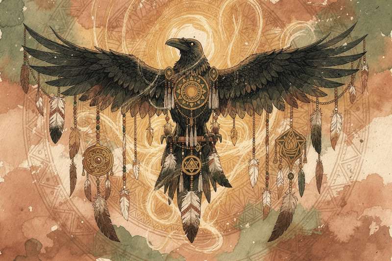 Crow Spirit Animal: Mystical Intelligence and Sacred Transformation