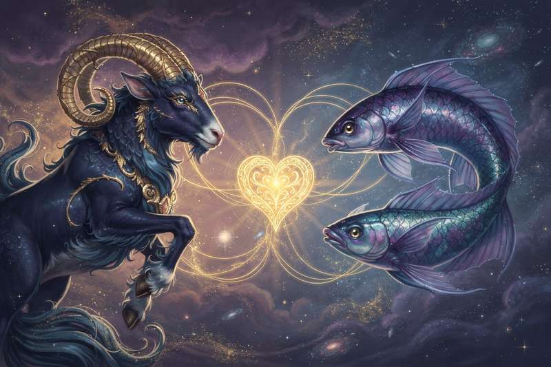 Capricorn-Pisces Compatibility: When Earth Meets Water in Love