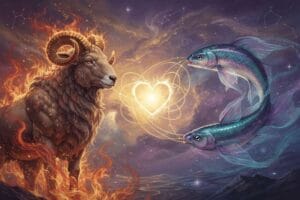 Aries-Pisces Compatibility: When Fire Meets Water in Love