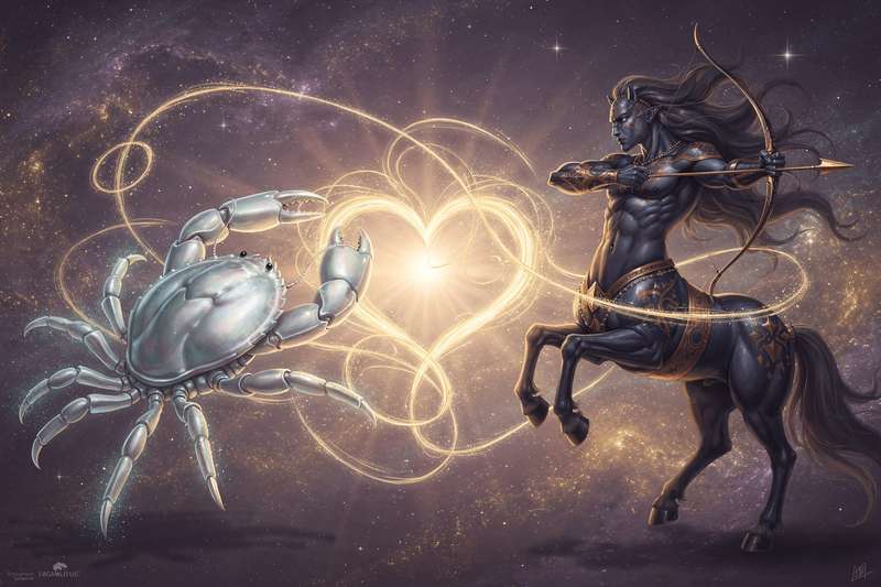 Cancer-Sagittarius Compatibility: When Water Meets Fire