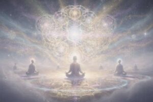 Annual tarot card reading revealing personal archetype symbols and spiritual guidance for the year ahead.