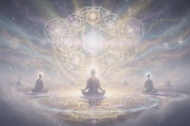 Annual tarot card reading revealing personal archetype symbols and spiritual guidance for the year ahead.