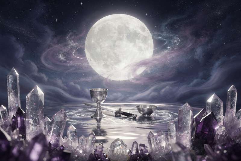 Astrology birth chart wheel showing moon position and zodiac signs for determining emotional personality traits.