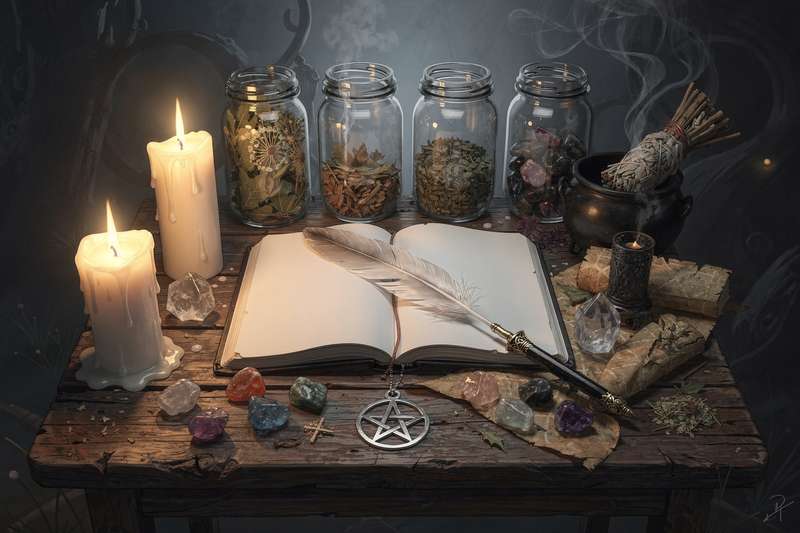 Beginner's guide to hoodoo practices and techniques used in traditional American folk magic.