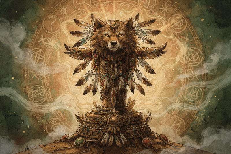 Colorful illustrated animals representing different spirit animal archetypes and their unique symbolic meanings.