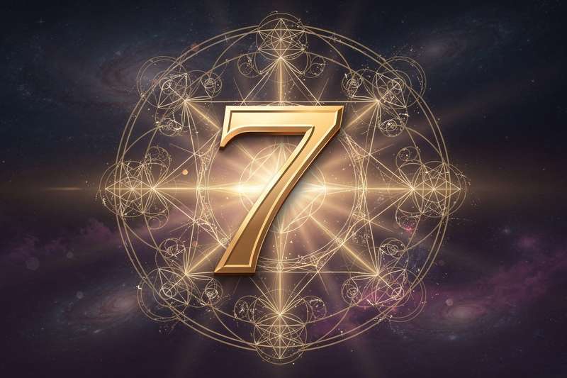 A serene meditation figure surrounded by cosmic symbols representing spiritual awakening and personal transformation during a...